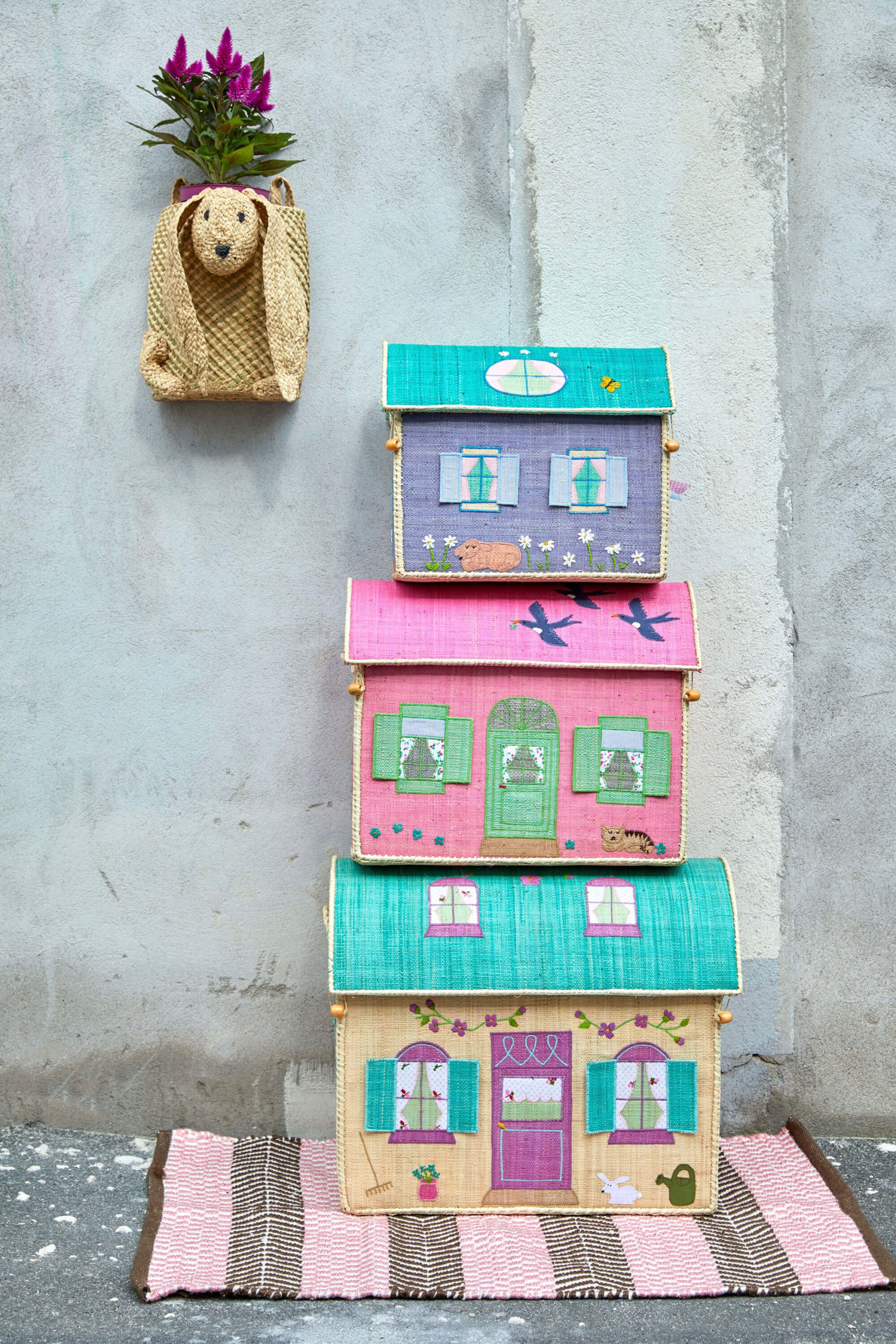 Les articles en raphia de chez Rice - Le Panier d'Eglantine